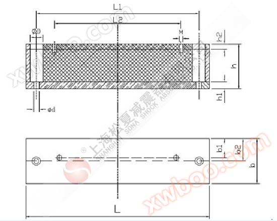 DSM电动机用橡胶减震条
