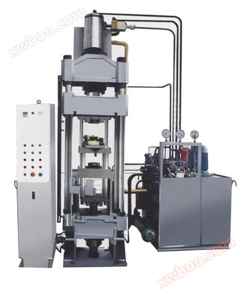 Powder hydraulic press