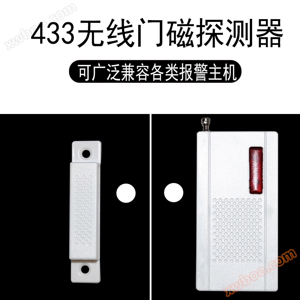 Detector magnético de porta sem fio Anga Smart 433