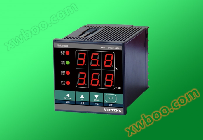 Controlador de temperatura y humedad de doble canal de visualización digital ytws - s722
