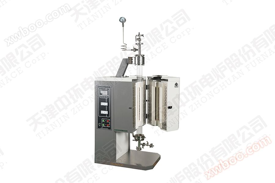 1200 ℃ vertical dual temperature zone tubular electric furnace