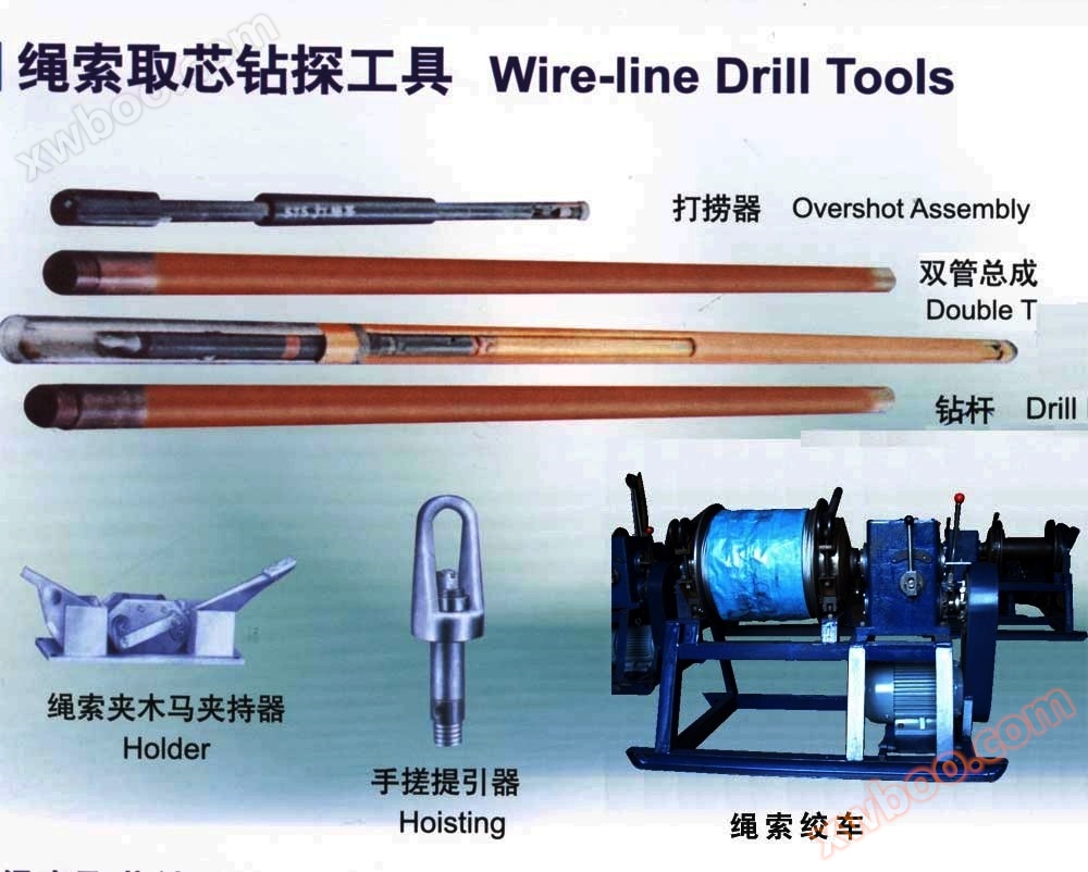 Будильний прут, буровий інструмент, вітка, тримач троянського коня та комплектування