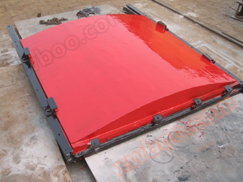 Sewage cast iron (copper inlaid) gate