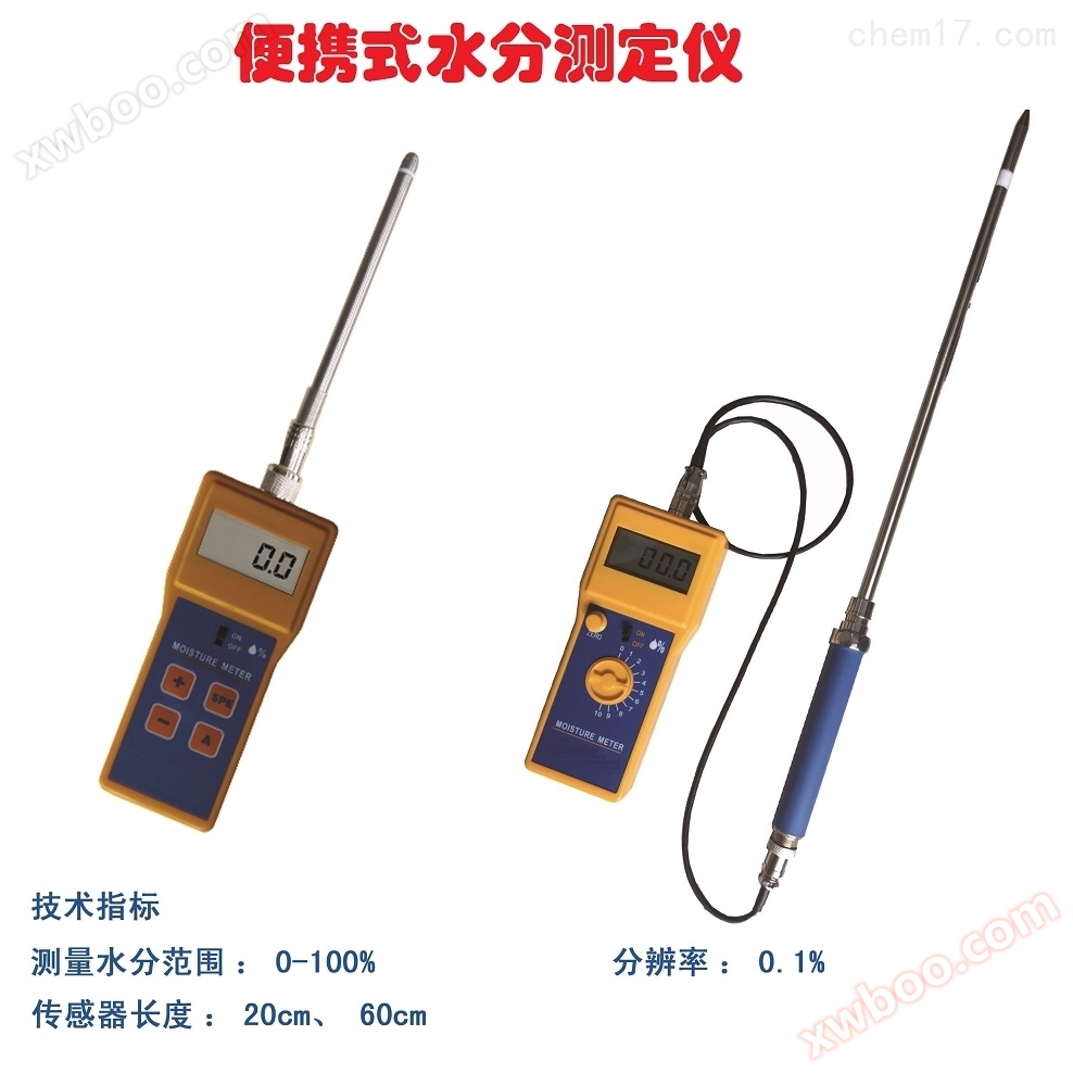 DH568 Chemical Raw Material Moisture Meter Chemical Liquid Moisture Meter ppm