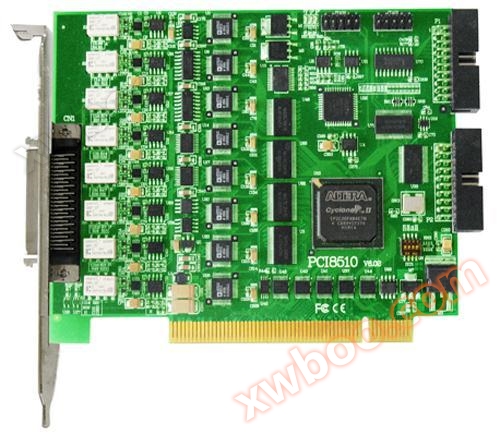 Pci8510 - entrée de quantité analogique synchrone 8 Voies 16 bits