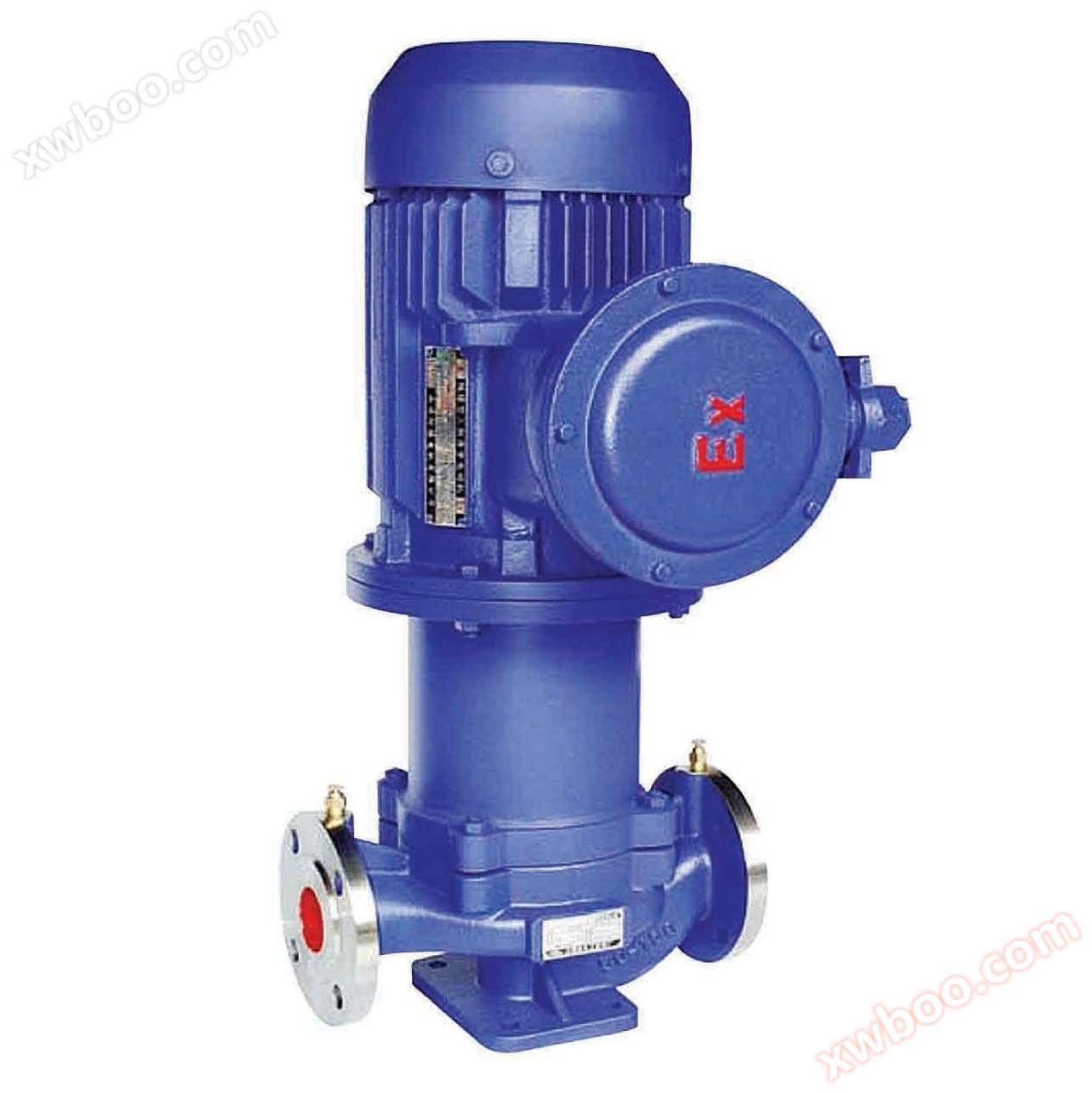 CQB-L нержавіюча сталь вертикальний трубопровідний магнітний насос