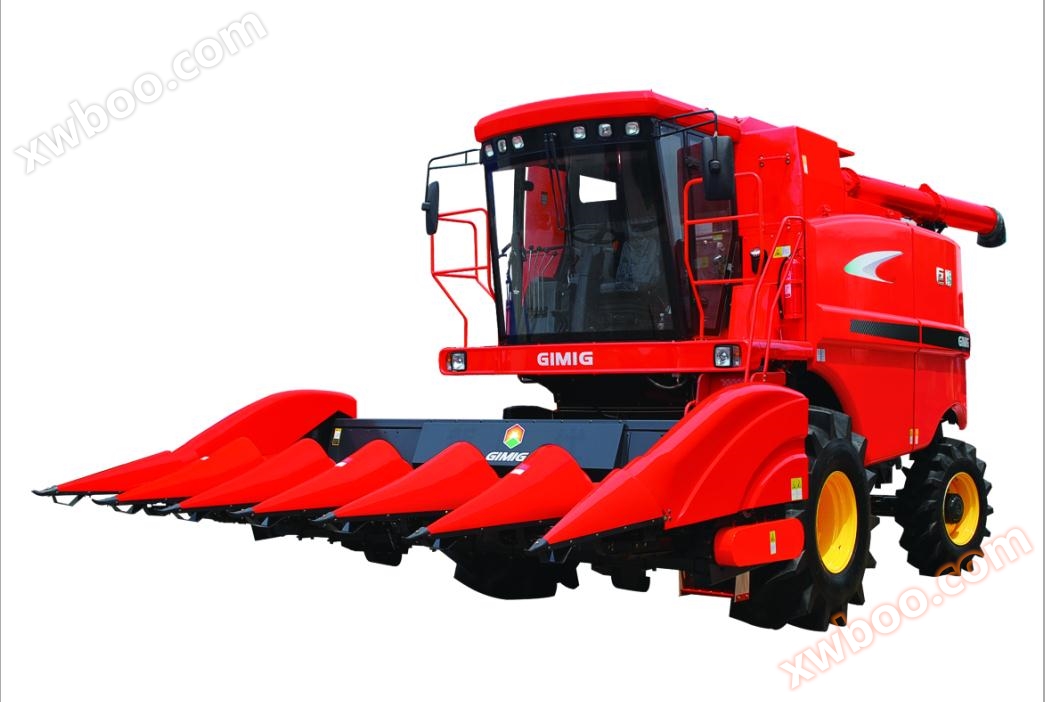 Large Double Longitudinal Axis Grain Harvester