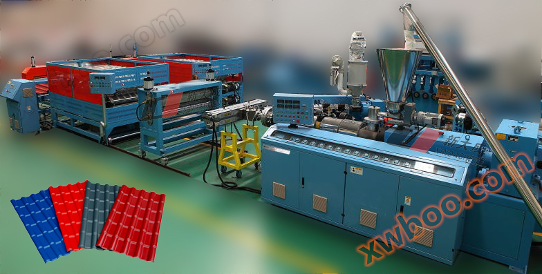 PVC Wave Tile Production Line