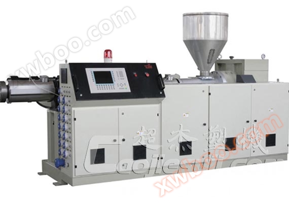 Cone shaped twin-screw extruder