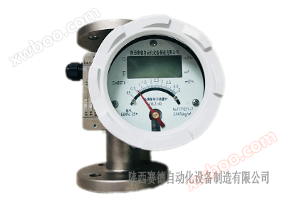 Metal tube gas flowmeter
