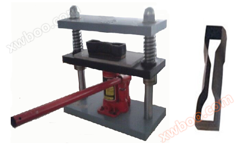 Rubber sample punching machine