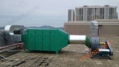 Решение за отстраняване на миризмата на боядисване на контейнери Дизайн за пречистване на отпадните газове