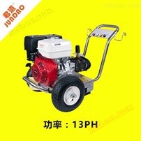 Gasoline driven cold water high-pressure cleaning machine for traffic signs