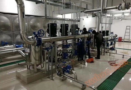 Equipamento de abastecimento de água sem pressão negativa