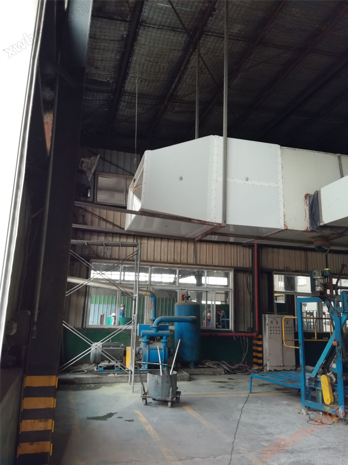 Jiangsu Design assemblage atelier rideau d'eau ventilateur ventilation système d'échange d'air