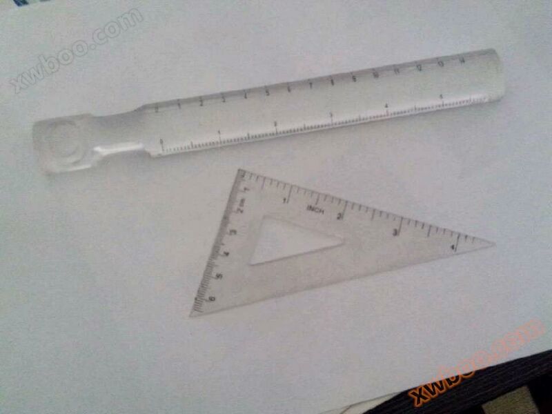 The flat screen printing machine required for the triangular ruler of Geely Stationery