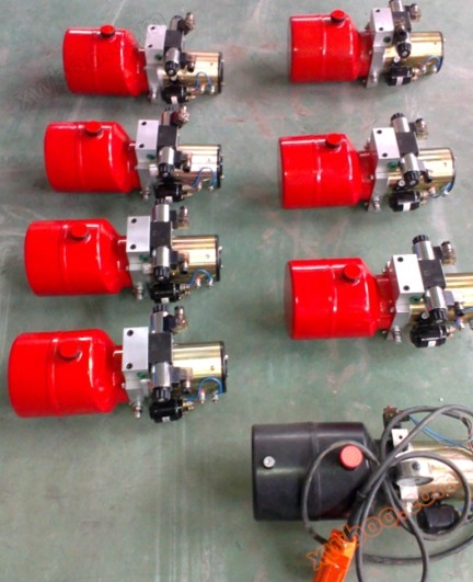 DC motor hydraulic power unit