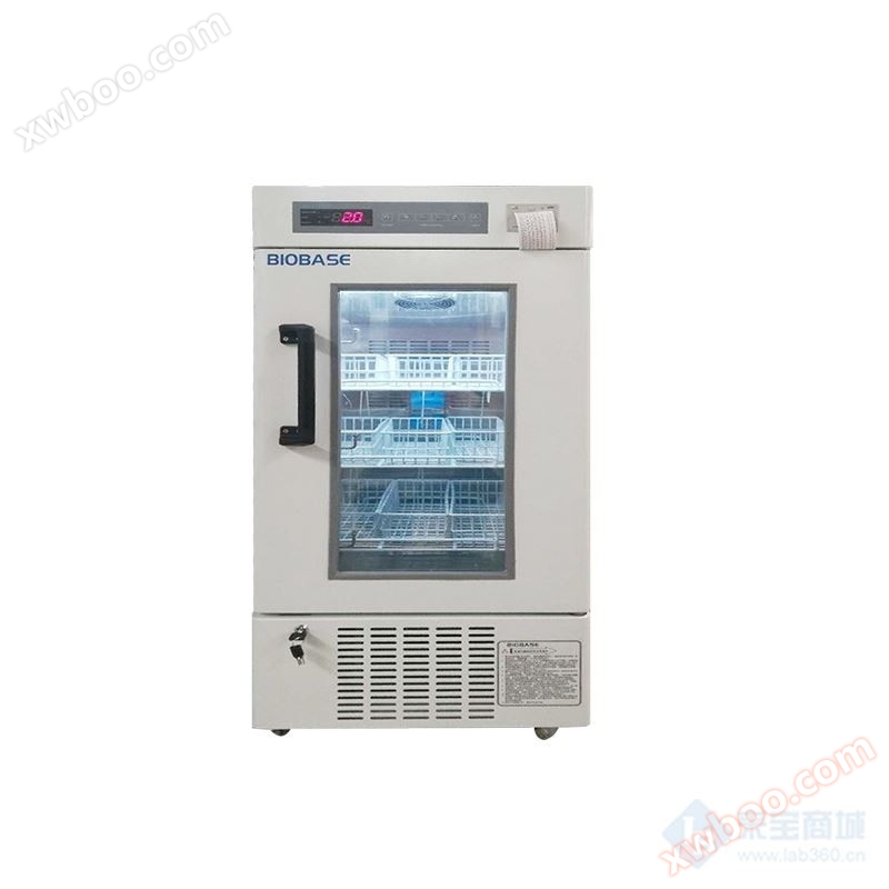 Orebo BXC-160 Tủ lạnh máu nhỏ với một cửa mở