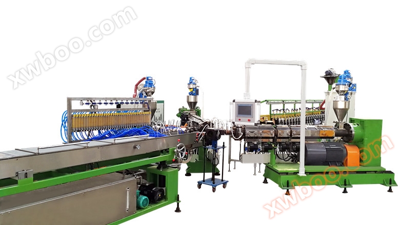 TPV, PVC automotive sealing strip extrusion production line