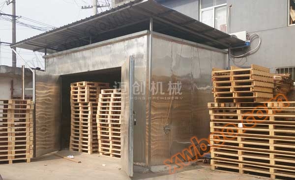 All aluminum structure wood dryer