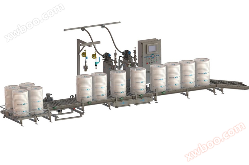 YL-300-2 200L Çift Kafalı Dolum Makinesi