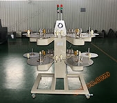 Horizontal light controlled material receiving machine (four discs)