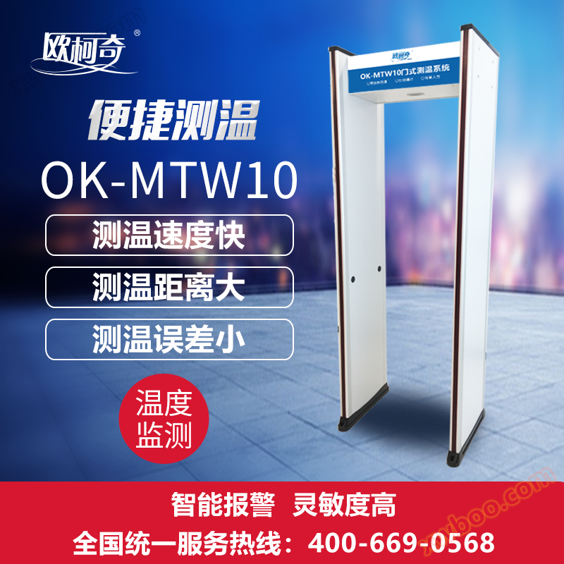 OK-CW type infrared temperature measurement security door