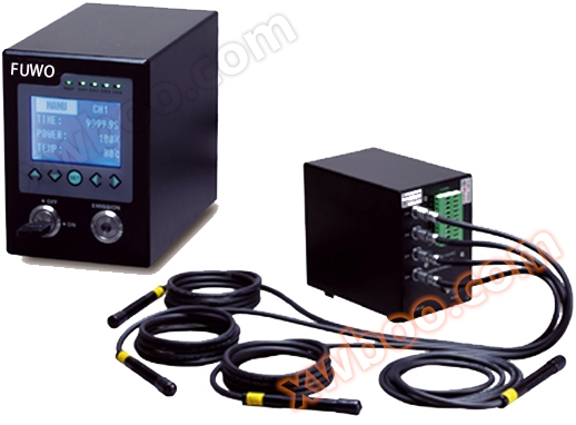 Four channel point light source type UV LED light curing device (UV LED point light source)