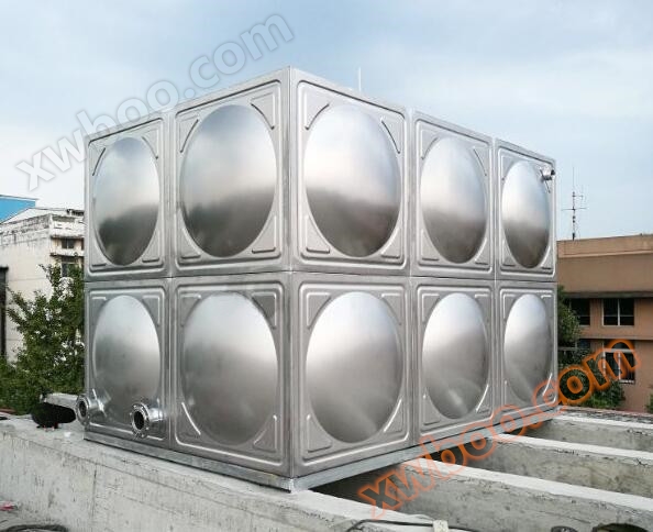 SUS304 roestvrijstalen watertank