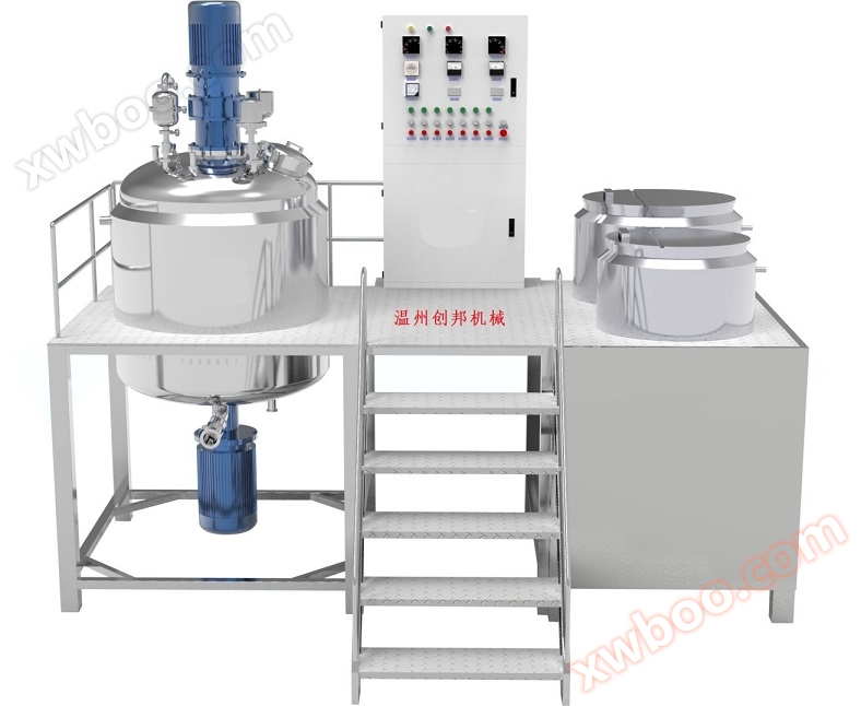 Tvättfri gel emulsion tank