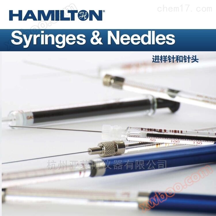 Jeringa de aguja de microinyección de 5 ML hamilton, Suiza