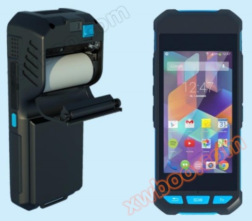 Tragbarer Handdrucker DT98 Datenerfassungsgerät