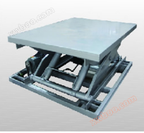 Vast hydraulisch hefplatform