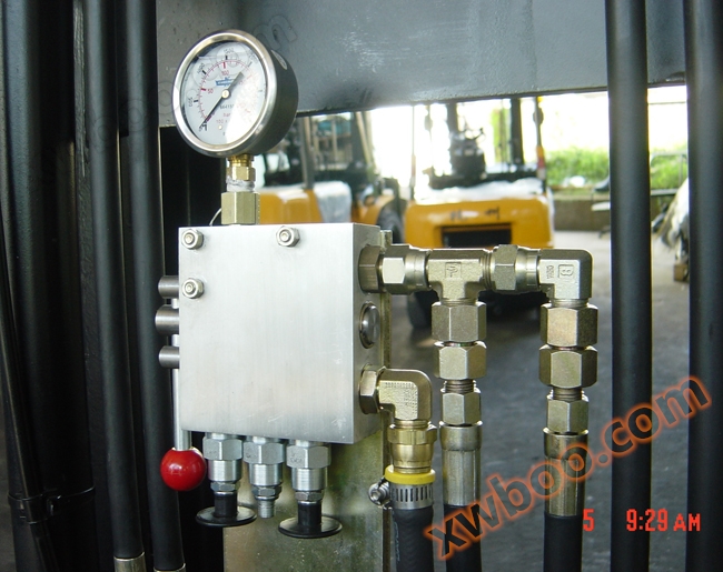 Čtyřstupňový regulační ventil Cascade