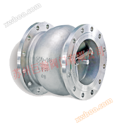 Stainless steel flange silent check valve