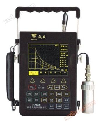 HS600 Enhanced Handheld High Brightness Digital Ultrasonic Flaw Detector