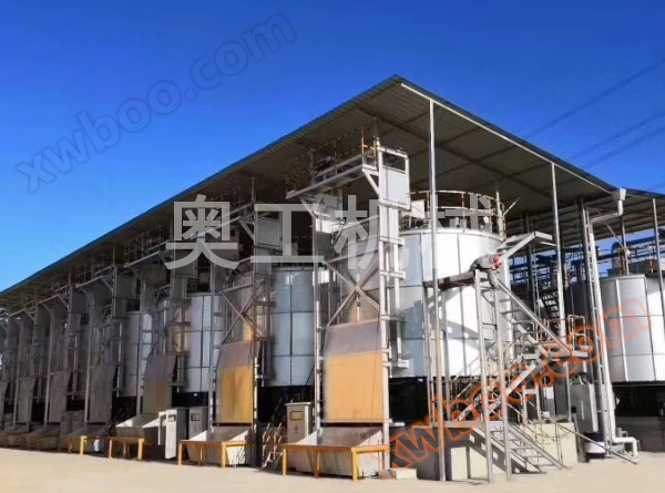 Sheep manure fermentation tank