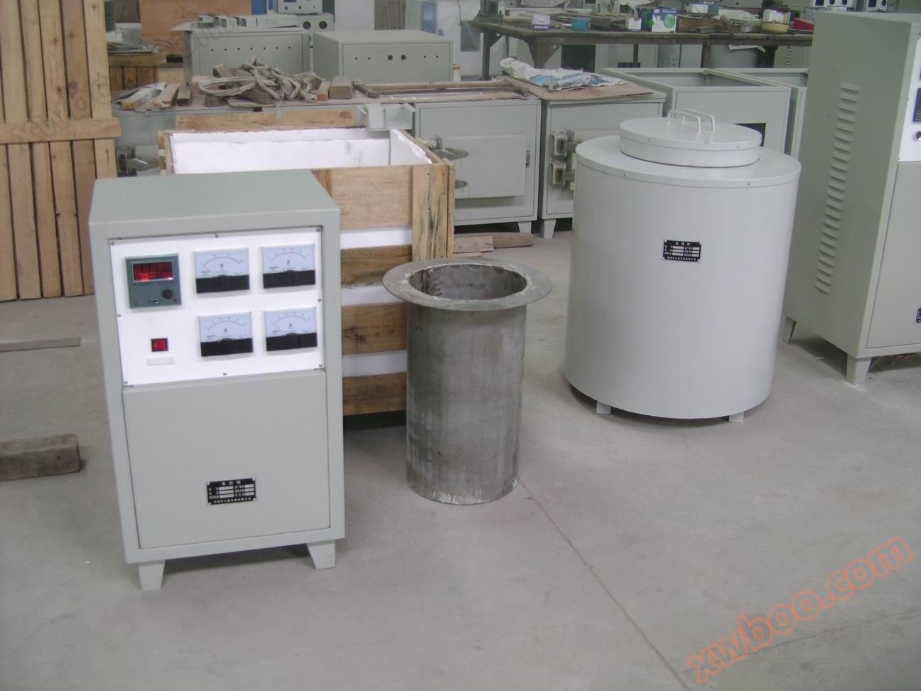 Piec do stopienia aluminium SG