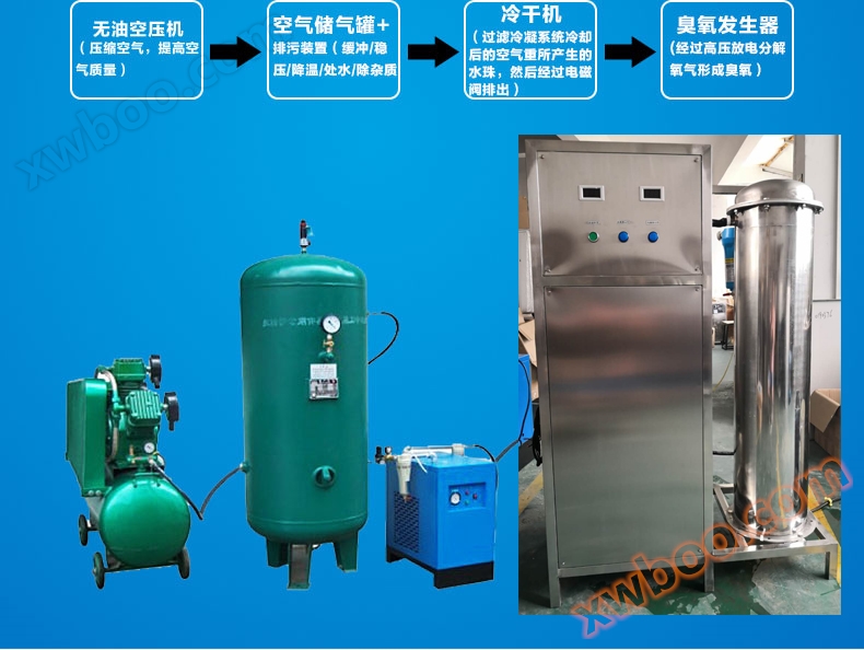 SH-OZ-500g water treatment ozone generator