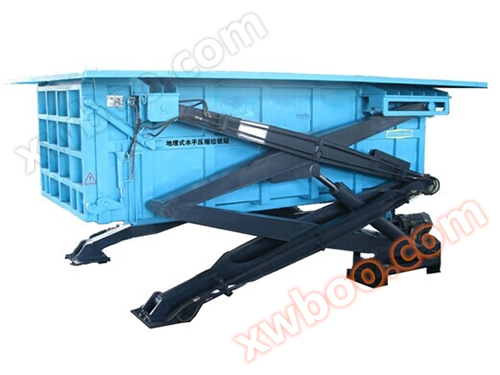 Underground horizontal compression garbage treatment equipment - side bracket