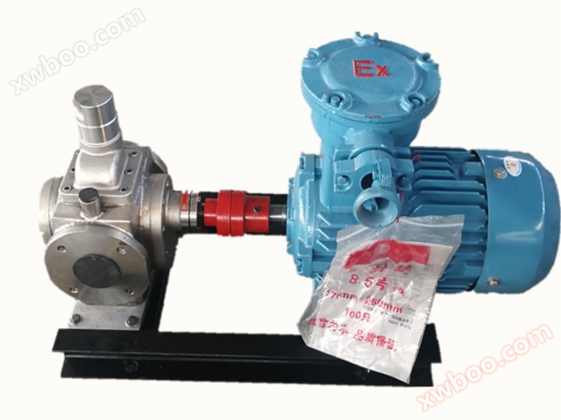 YCB stainless steel arc insulated gear pump