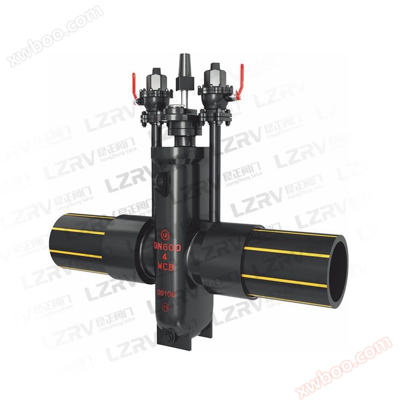 Gas flat gate valve (PE end)
