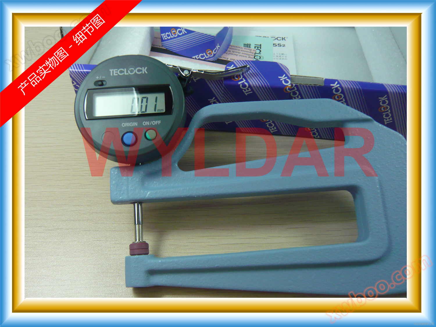 SMD-550S2-LW 0 ~ 12mm digitale digitale diktemeter Japan TECLCOK