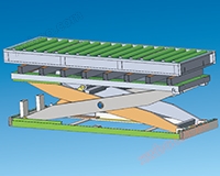 Podnośnik rolkowy 1 ton