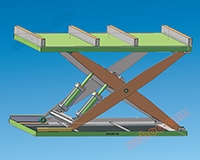 3-ton forklift lift platform
