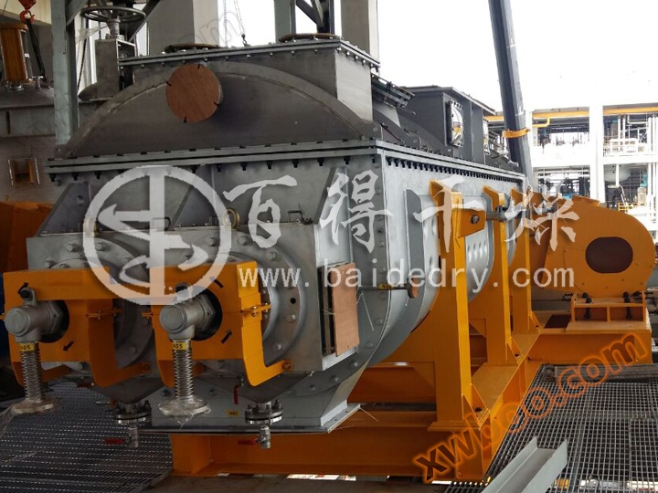 Uscător cu palete cu emisii reduse